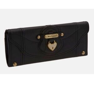 Juicy Couture Clutch Pave Heart Wallet